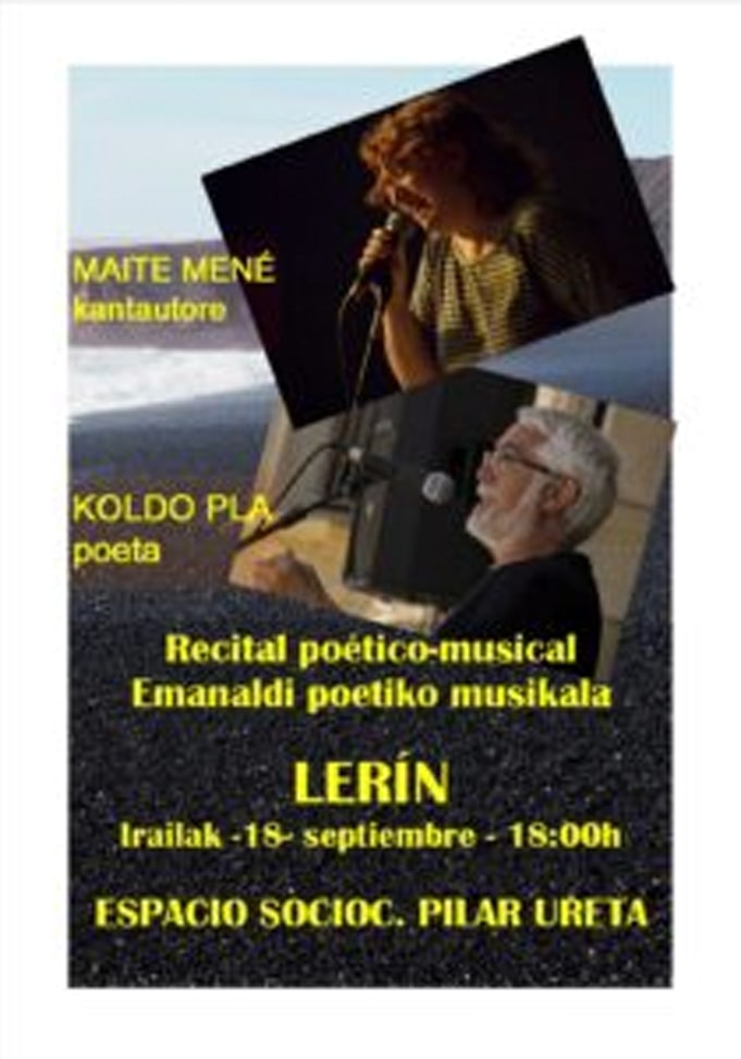 Recital poético musical / Emanaldi poetiko musikala